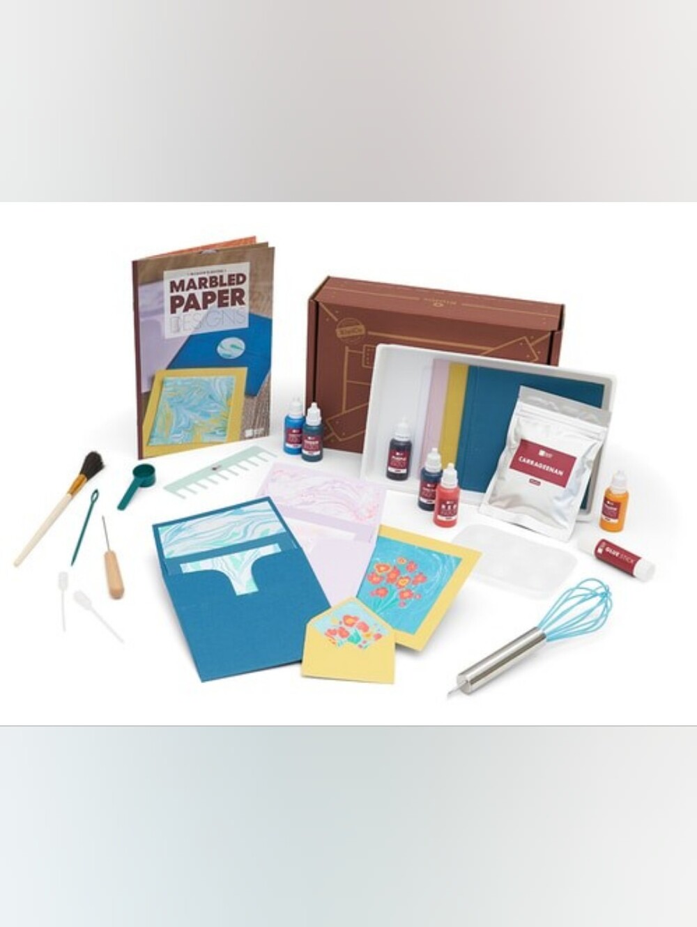 KiwiCo Maker Crate — Marbled Paper Designs — Ages 14+